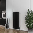 Eastbrook Guardia Aluminium Vertical Radiator 470mm x 1200mm - Matt Black - 86.0454 - TAP 'N' SHOWER