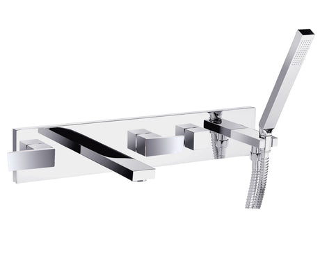 JTP Athena 5 Hole Bath Shower Mixer - Chrome - 86577