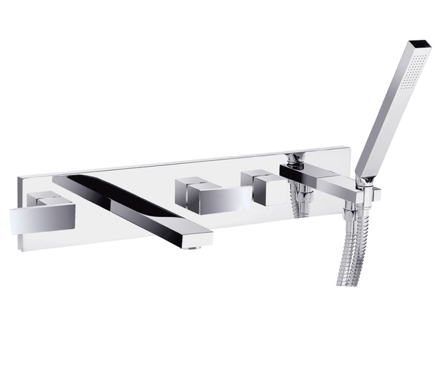 JTP Athena 5 Hole Bath Shower Mixer - Chrome - 86577
