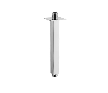JTP Square Ceiling Shower Arm 200mm - Chrome - 42015