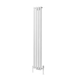 Eastbrook Tunstall Vertical Designer Radiator 1800mm x 280mm - Matt White - 89.0001 - TAP 'N' SHOWER
