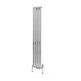 Eastbrook Tunstall Vertical Designer Radiator 1800mm x 280mm - Chrome - 89.0004 - TAP 'N' SHOWER
