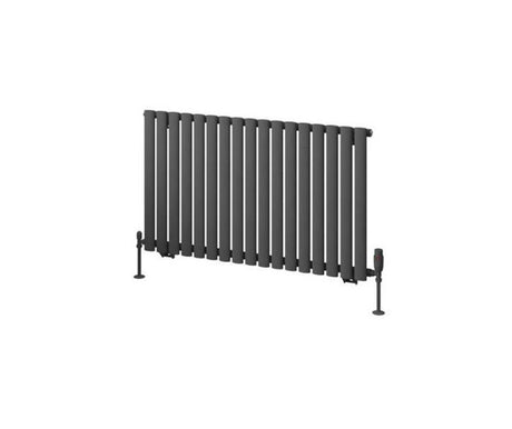 Eastbrook Tunstall Horizontal Designer Radiator 600mm x 1002mm - Matt Anthracite - 89.0020 - TAP 'N' SHOWER