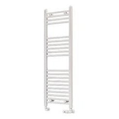 Eastbrook Wingrave Straight Ladder Towel Radiator 1200mm x 400mm - Matt White - 89.0055 - TAP 'N' SHOWER