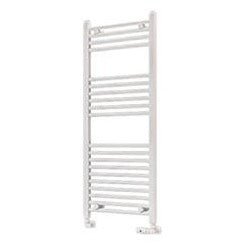 Eastbrook Wingrave Straight Ladder Towel Radiator1200mm x 500mm - Matt White - 89.006 - TAP 'N' SHOWER