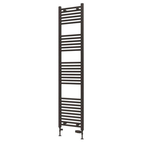 Eastbrook Wingrave Straight Ladder Towel Radiator 1800mm x 400mm - Matt Anthracite - 89.0072 - TAP 'N' SHOWER