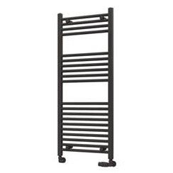 Eastbrook Wingrave Straight Ladder Towel Radiator1200mm x 500mm - Matt Anthracite - 89.0075 - TAP 'N' SHOWER