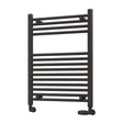 Eastbrook Wingrave Straight Ladder Towel Radiator 800mm x 600mm - Matt Anthracite - 89.0078 - TAP 'N' SHOWER