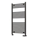 Eastbrook Wingrave Straight Ladder Towel Radiator 1200mm x 600mm - Matt Anthracite - 89.0080 - TAP 'N' SHOWER