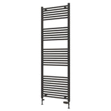 Eastbrook Wingrave Straight Ladder Towel Radiator 1800mm x 600mm - Matt Anthracite - 89.0082 - TAP 'N' SHOWER