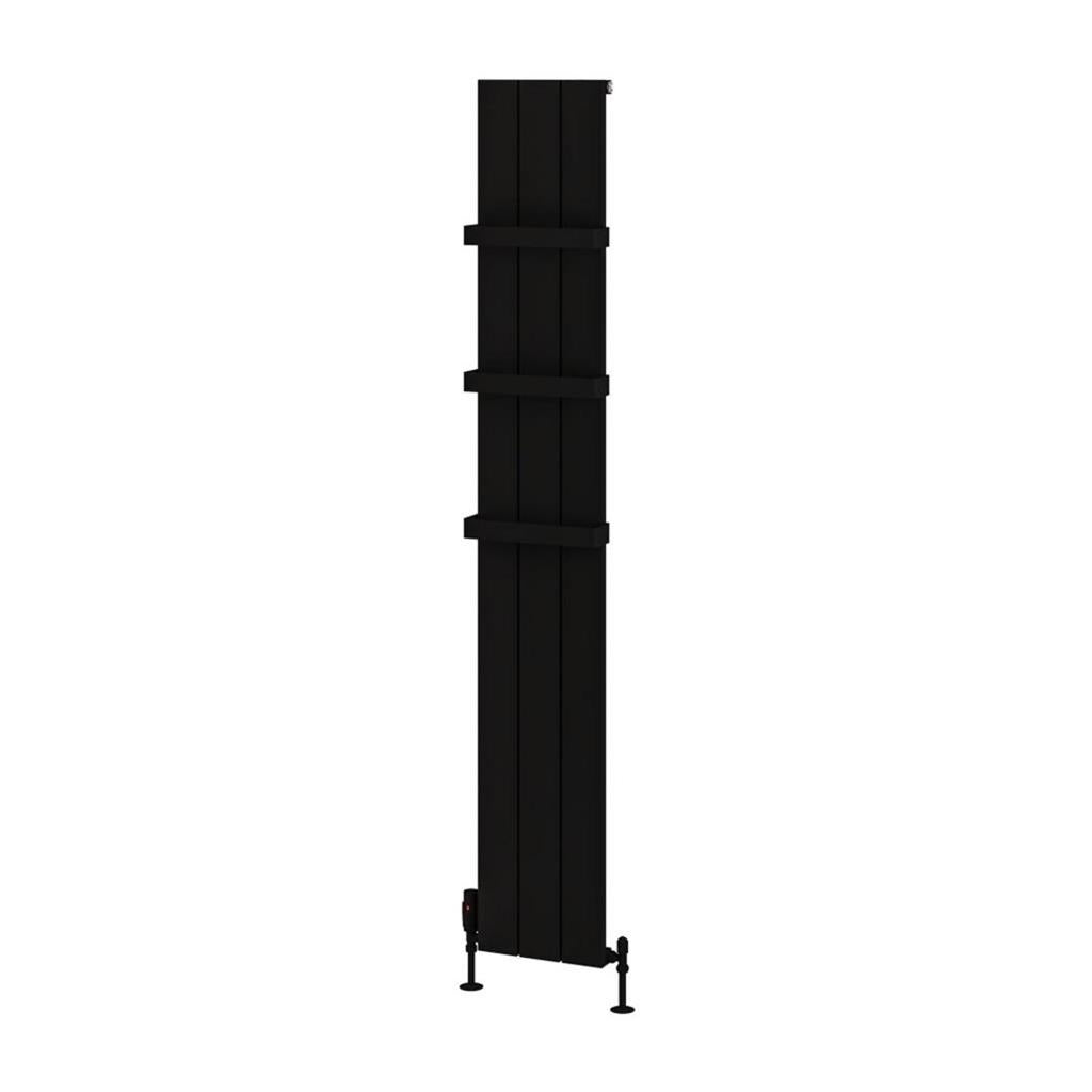 Eastbrook Rosano Standard Towel Hanger 280mm - Matt Black - 89.0183 - TAP 'N' SHOWER