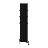 Eastbrook Rosano Standard Towel Hanger 375mm - Matt Black - 89.0184 - TAP 'N' SHOWER