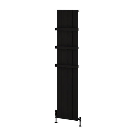 Eastbrook Rosano Standard Towel Hanger 375mm - Matt Black - 89.0184 - TAP 'N' SHOWER