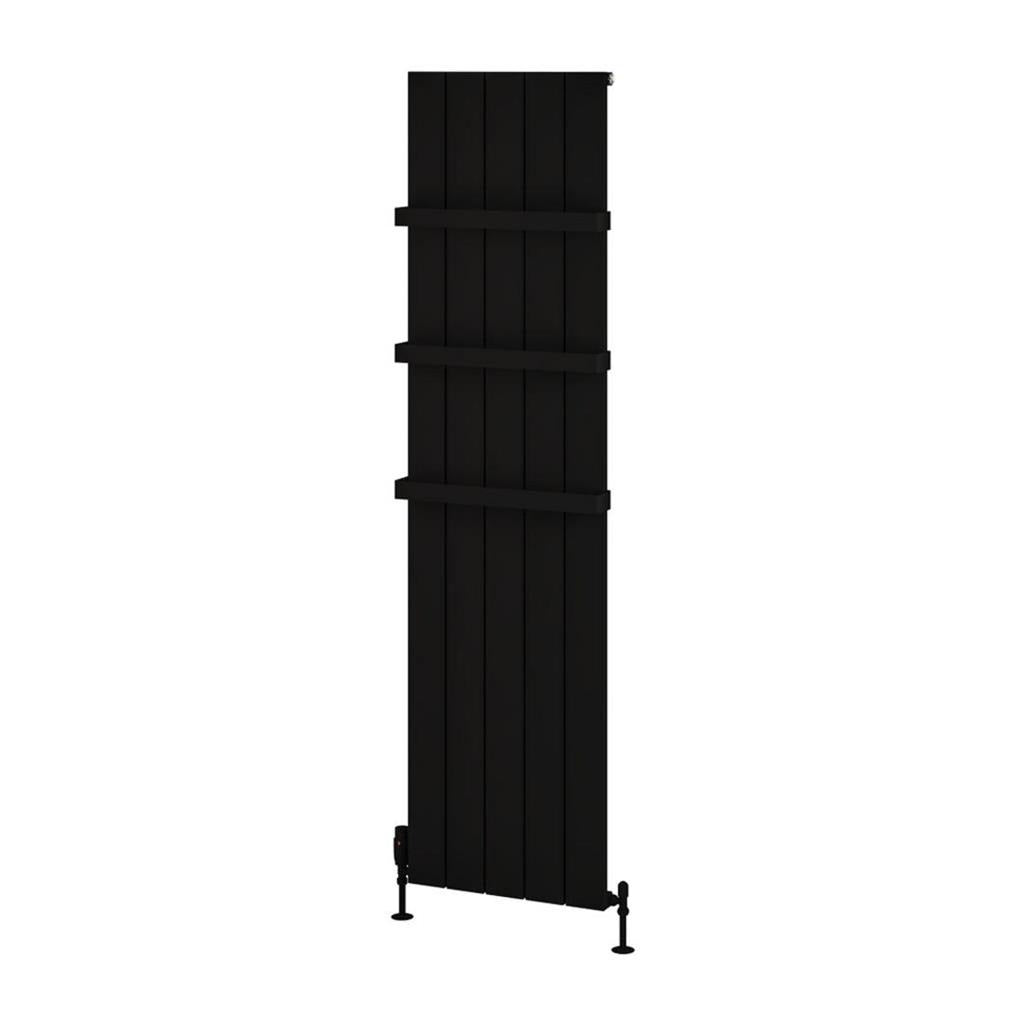 Eastbrook Rosano Standard Towel Hanger 470mm - Matt Black - 89.0185 - TAP 'N' SHOWER
