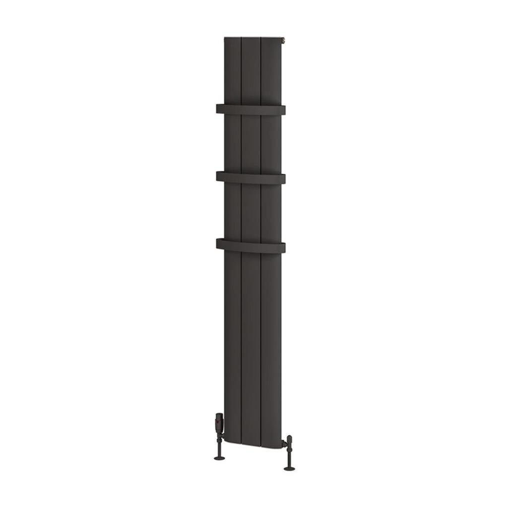 Eastbrook Peretti Standard Towel Hanger 280mm - Matt Anthracite - 89.0189 - TAP 'N' SHOWER