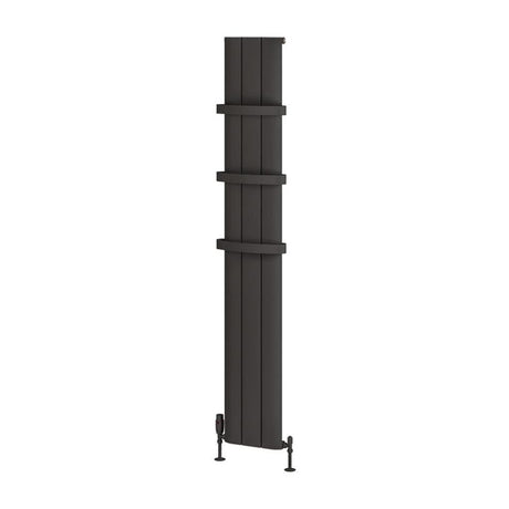 Eastbrook Peretti Standard Towel Hanger 280mm - Matt Anthracite - 89.0189 - TAP 'N' SHOWER