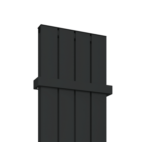 Eastbrook Vesima Standard Towel Hanger 403mm - Matt Black - 89.0202 - TAP 'N' SHOWER
