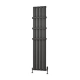 Eastbrook Malmesbury Standard Towel Hanger 375mm - Matt Anthracite - 89.0210 - TAP 'N' SHOWER