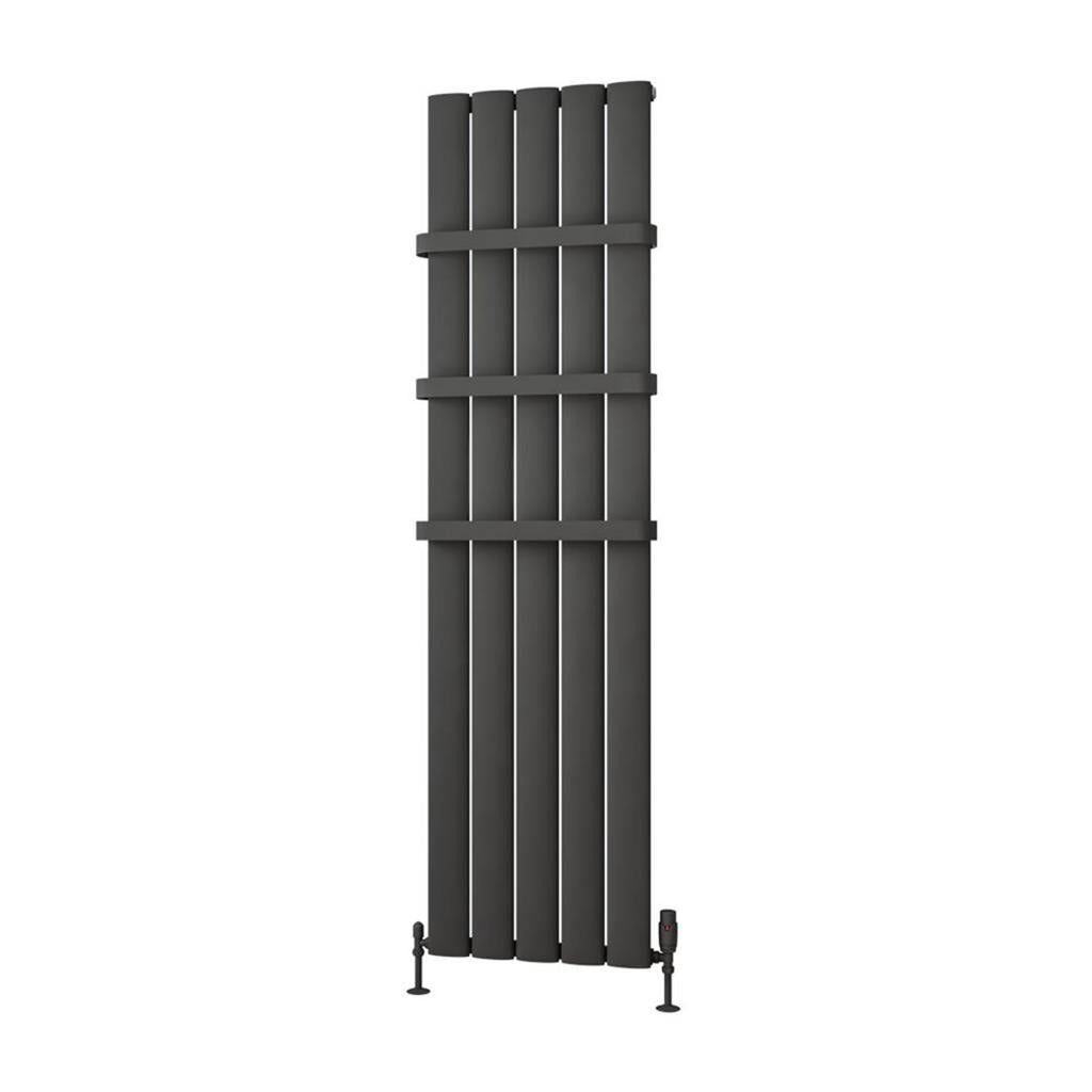 Eastbrook Malmesbury Standard Towel Hanger 470mm - Matt Anthracite - 89.0211 - TAP 'N' SHOWER