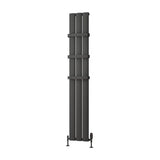 Eastbrook Malmesbury Standard Towel Hanger 280mm - Matt Anthracite - 89.0216 - TAP 'N' SHOWER