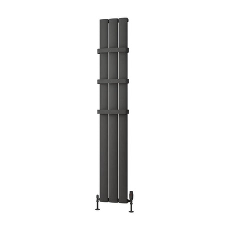 Eastbrook Malmesbury Standard Towel Hanger 280mm - Matt Anthracite - 89.0216 - TAP 'N' SHOWER