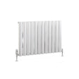 Eastbrook Kelmscott Aluminium Horizontal Radiator 600mm x 835mm - Matt White - 89.0249 - TAP 'N' SHOWER