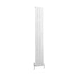 Eastbrook Kelmscott Aluminium Vertical Radiator 1800mm x 275mm - Matt White - 89.0252 - TAP 'N' SHOWER