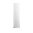 Eastbrook Kelmscott Aluminium Vertical Radiator 1800mm x 485mm - Matt White - 89.0255 - TAP 'N' SHOWER