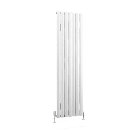 Eastbrook Kelmscott Aluminium Vertical Radiator 1800mm x 485mm - Matt White - 89.0255 - TAP 'N' SHOWER