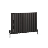 Eastbrook Kelmscott Aluminium Horizontal Radiator 600mm x 835mm - Matt Anthracite - 89.0258 - TAP 'N' SHOWER