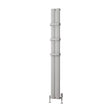 Eastbrook Malmesbury Aluminium Vertical Radiator 1800mm x 185mm - Matt Grey - 89.0279 - TAP 'N' SHOWER
