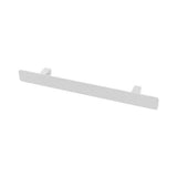 Eastbrook Rosano Single Flat Style Towel Hanger 470mm - Matt White - 89.0285 - TAP 'N' SHOWER