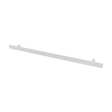 Eastbrook Rosano Single Flat Style Towel Hanger 850mm - Matt White - 89.0287 - TAP 'N' SHOWER