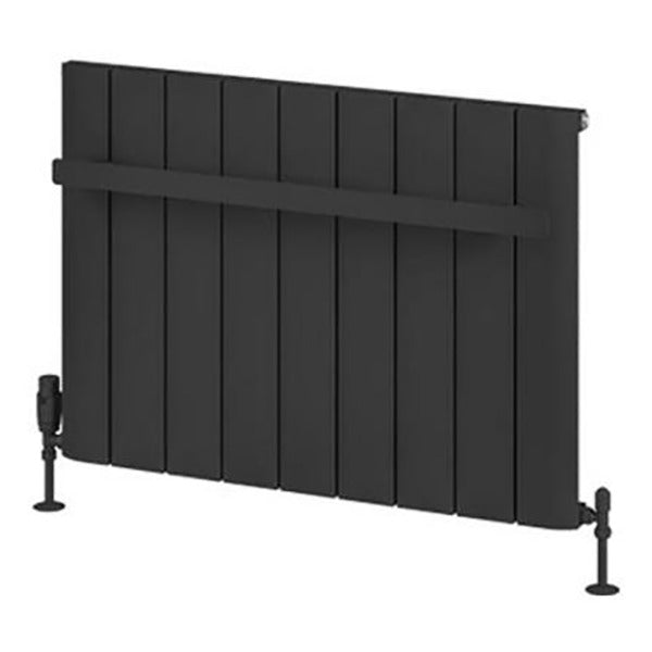 Eastbrook Rosano Single Flat Style Towel Hanger 850mm - Matt Anthracite - 89.0292 - TAP 'N' SHOWER