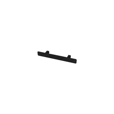 Eastbrook Rosano Single Flat Style Towel Hanger 375mm - Matt Black - 89.0294 - TAP 'N' SHOWER