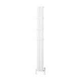 Eastbrook Malmesbury Standard Towel Hanger 185mm - Matt White - 89.0298 - TAP 'N' SHOWER