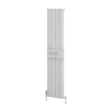 Eastbrook Rosano Double Flat Style Towel Hanger 375mm - Matt White - 89.0370 - TAP 'N' SHOWER