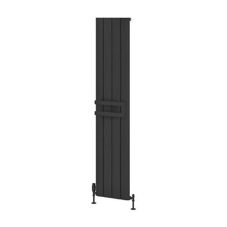 Eastbrook Rosano Double Flat Style Towel Hanger 375mm - Matt Anthracite - 89.0375 - TAP 'N' SHOWER