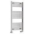 Eastbrook Wingrave Curved Ladder Towel Radiator 1000mm x 500mm - Chrome - 89.0388 - TAP 'N' SHOWER