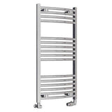 Eastbrook Wingrave Curved Ladder Towel Radiator 1000mm x 500mm - Chrome - 89.0388 - TAP 'N' SHOWER