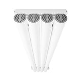 Eastbrook Burford Top/Bottom Cover Cap Set 275mm - Chrome - 89.0403 - TAP 'N' SHOWER