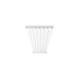 Eastbrook Kelmscott Top/Bottom Cover Cap Set 485mm - Chrome - 89.0414 - TAP 'N' SHOWER