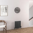 Eastbrook Malmesbury Aluminium Horizontal Radiator 500mm x 470mm - Matt Anthracite - 89.0439 - TAP 'N' SHOWER