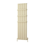 Eastbrook Malmesbury Aluminium Vertical Radiator 1800mm x 470mm - Matt Cappuccino - 89.0480 - TAP 'N' SHOWER