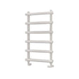 Eastbrook Marlow Straight Designer Towel Radiator 850mm x 500mm - Matt White - 89.0500 - TAP 'N' SHOWER