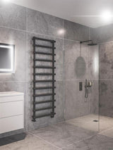 Eastbrook Marlow Straight Designer Towel Radiator 1750mm x 600mm - Matt Anthracite - 89.0511 - TAP 'N' SHOWER