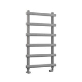 Eastbrook Marlow Straight Designer Towel Radiator 850mm x 500mm - Matt Grey - 89.0512 - TAP 'N' SHOWER