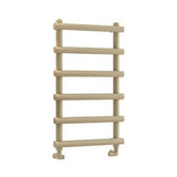Eastbrook Marlow Straight Designer Towel Radiator 850mm x 500mm - Matt Cappuccino - 89.0518 - TAP 'N' SHOWER