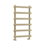 Eastbrook Marlow Straight Designer Towel Radiator 850mm x 500mm - Matt Cappuccino - 89.0518 - TAP 'N' SHOWER