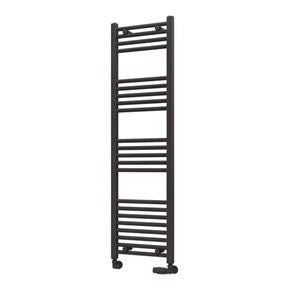 Eastbrook Wingrave Straight Ladder Towel Radiator 1400mm x 400mm - Matt Anthracite - 89.0533 - TAP 'N' SHOWER